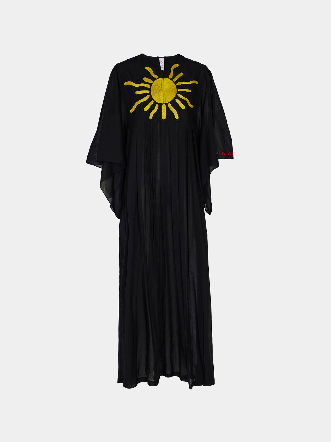 Kilometre Paris - Sun Embroidered Cotton Dress | One Size -  - ABASK - 