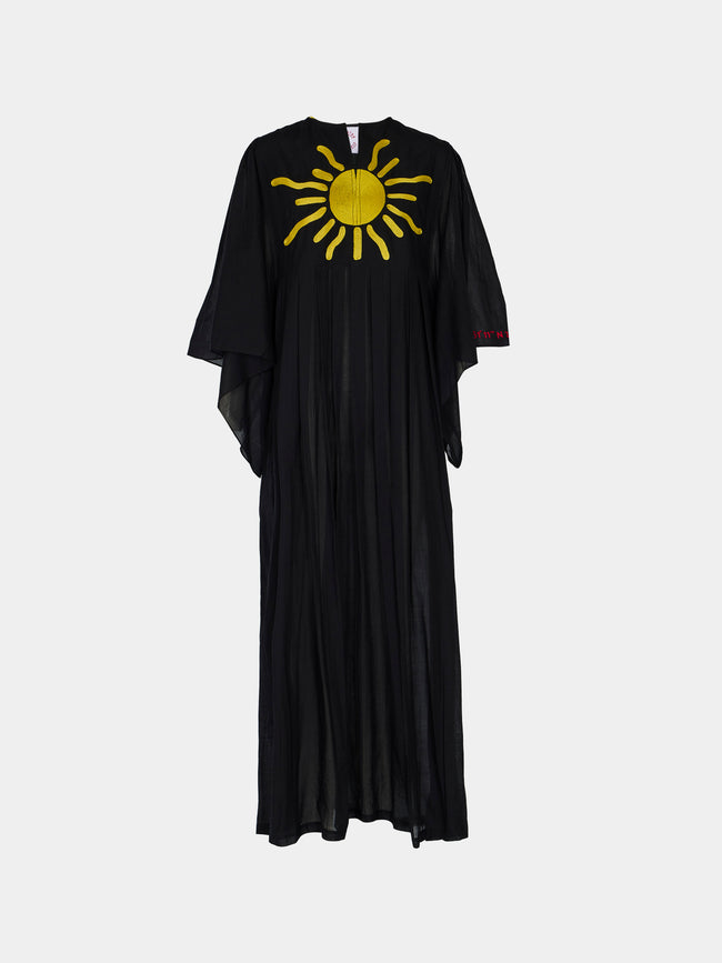 Kilometre Paris - Sun Embroidered Cotton Dress | One Size -  - ABASK - 