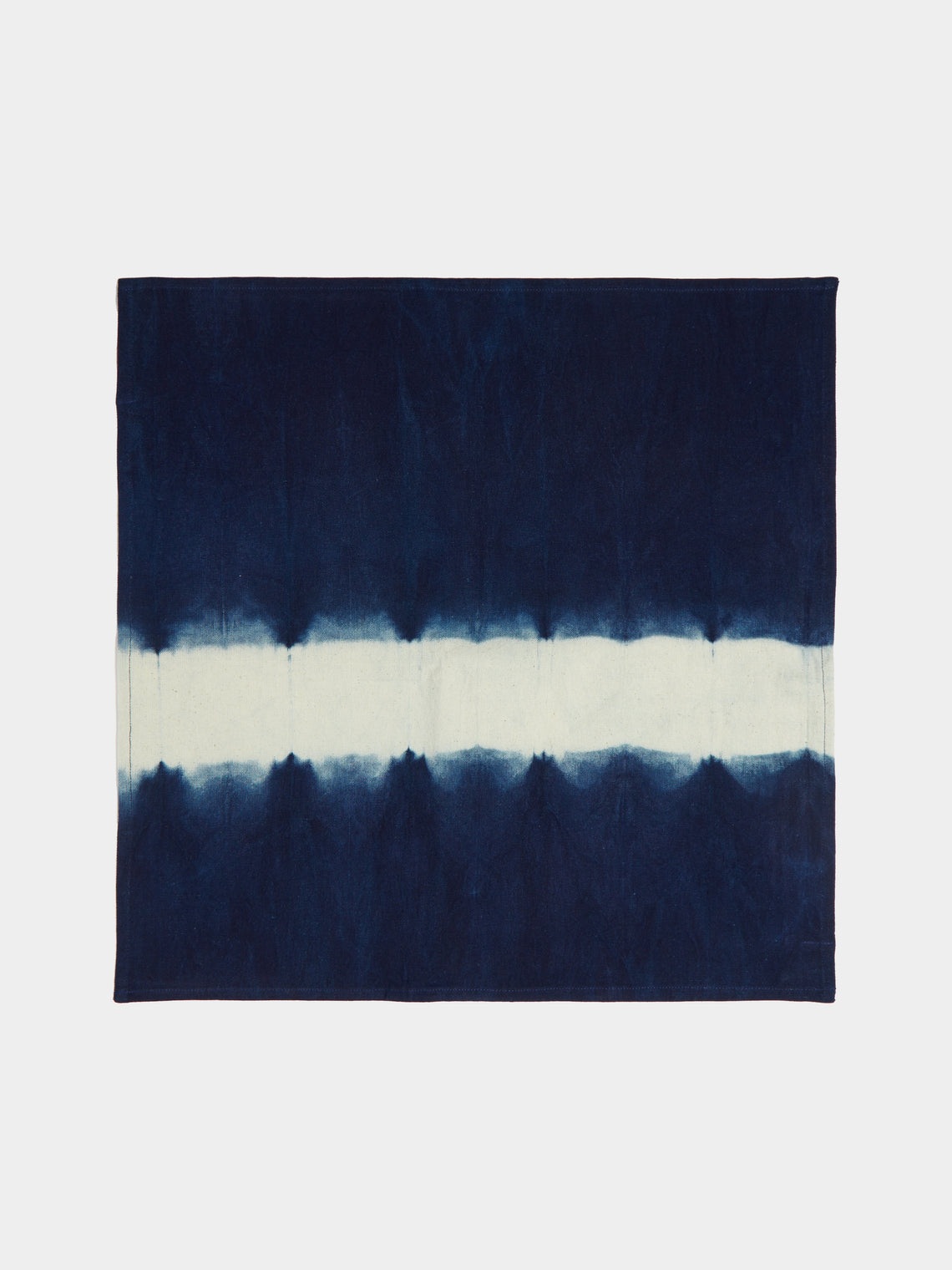 Tensira - Indigo Hand-Dyed Cotton Napkins (Set of 4) -  - ABASK