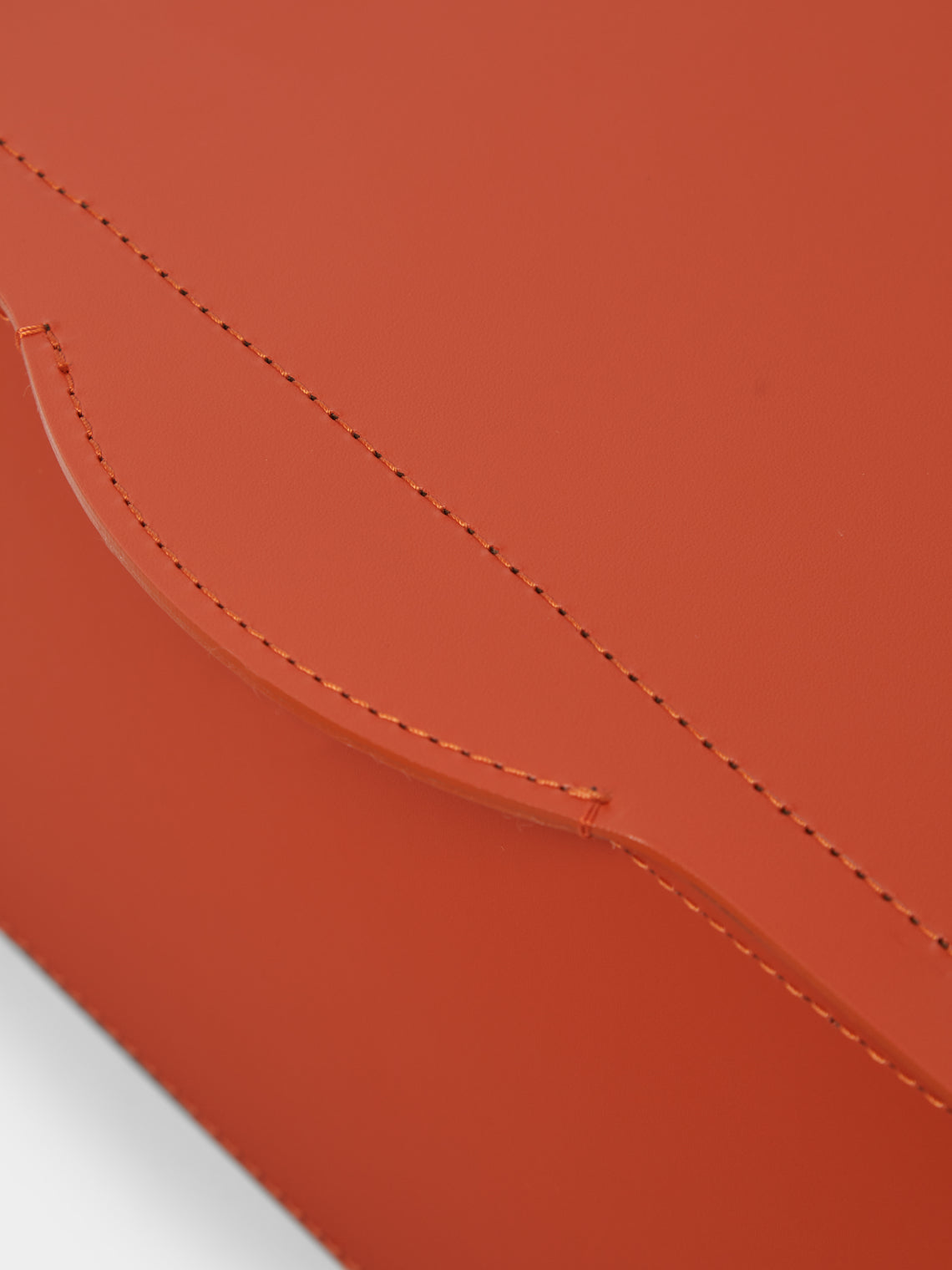 RUDI - Sciuscià Leather Shoe Box - Orange - ABASK