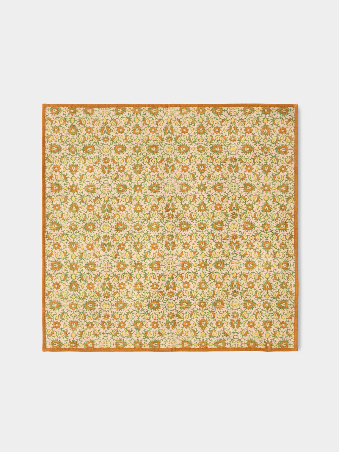 D'Ascoli - | Set of 4 | Malaga Printed Linen Napkins - Multiple - ABASK