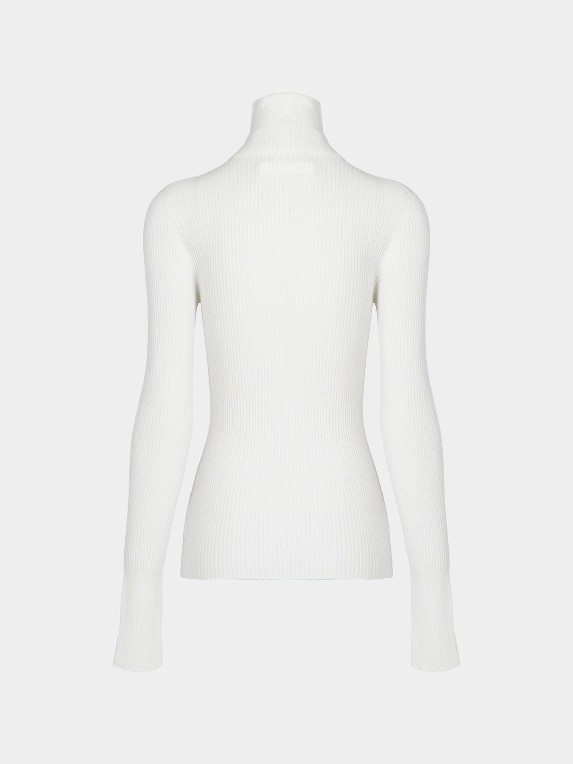 Arch4 - Izzy Baby Goat Cashmere Rollneck Top | Size: S - Cream - ABASK