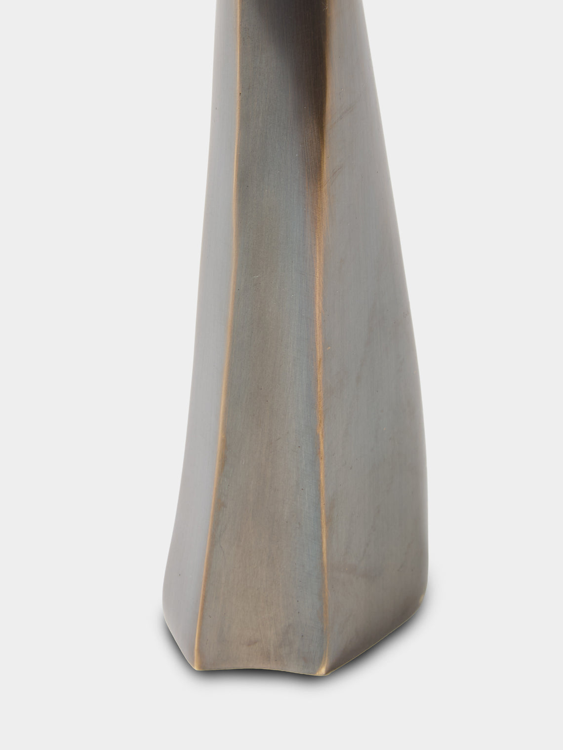 Shaha Raphael - Coven 02 Hand-Cast Brass Candle Holder - Brown - ABASK