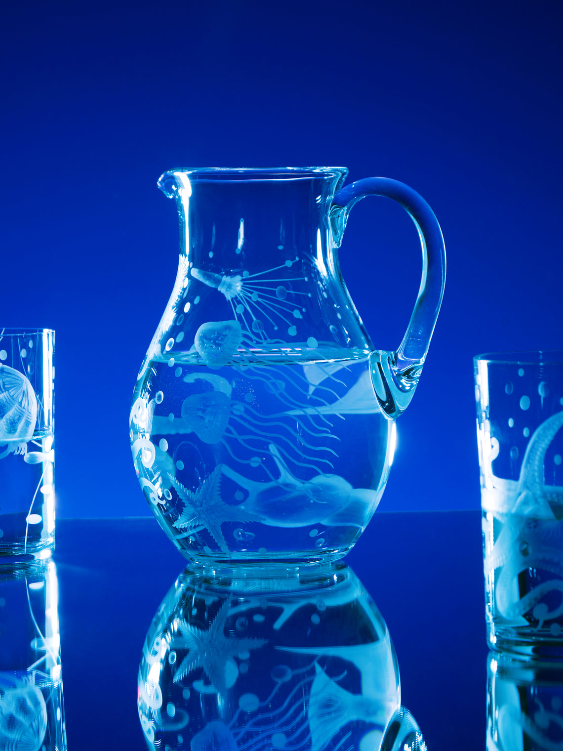 Artel - Frutti di Mare Hand-Engraved Crystal Collection - Clear - ABASK