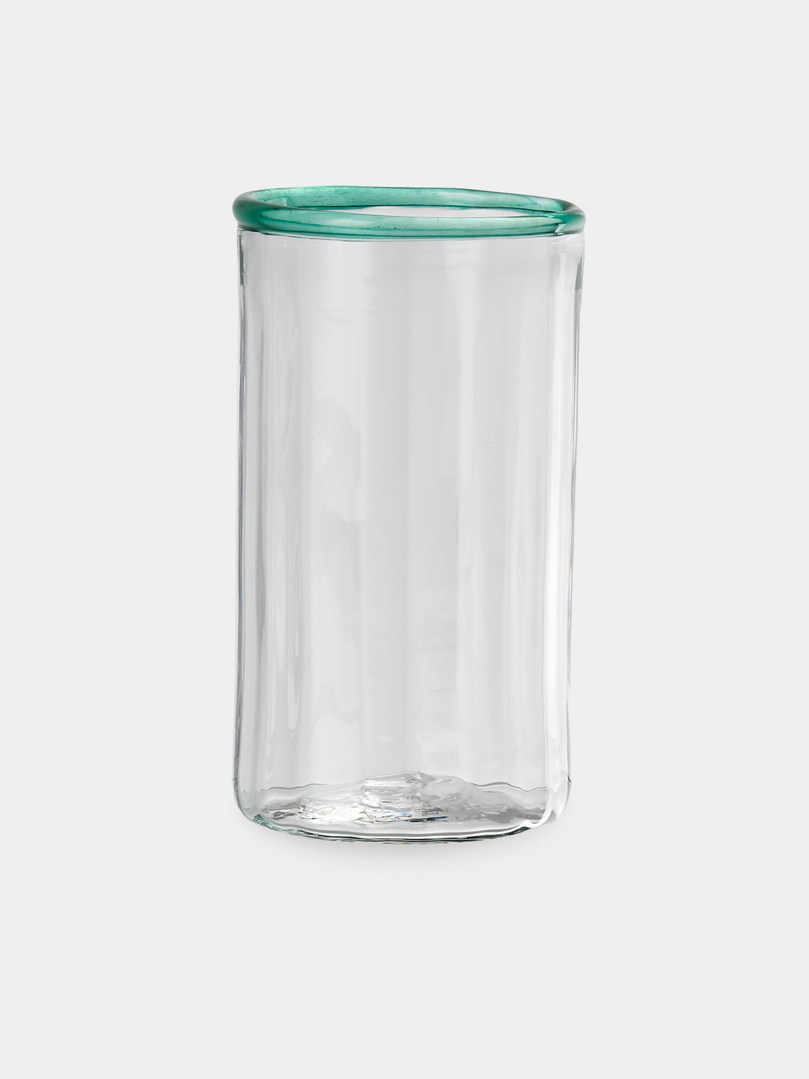 Akua Objects - Peter Hand-Blown Crystal Highballs (Set of 4) - Clear - ABASK