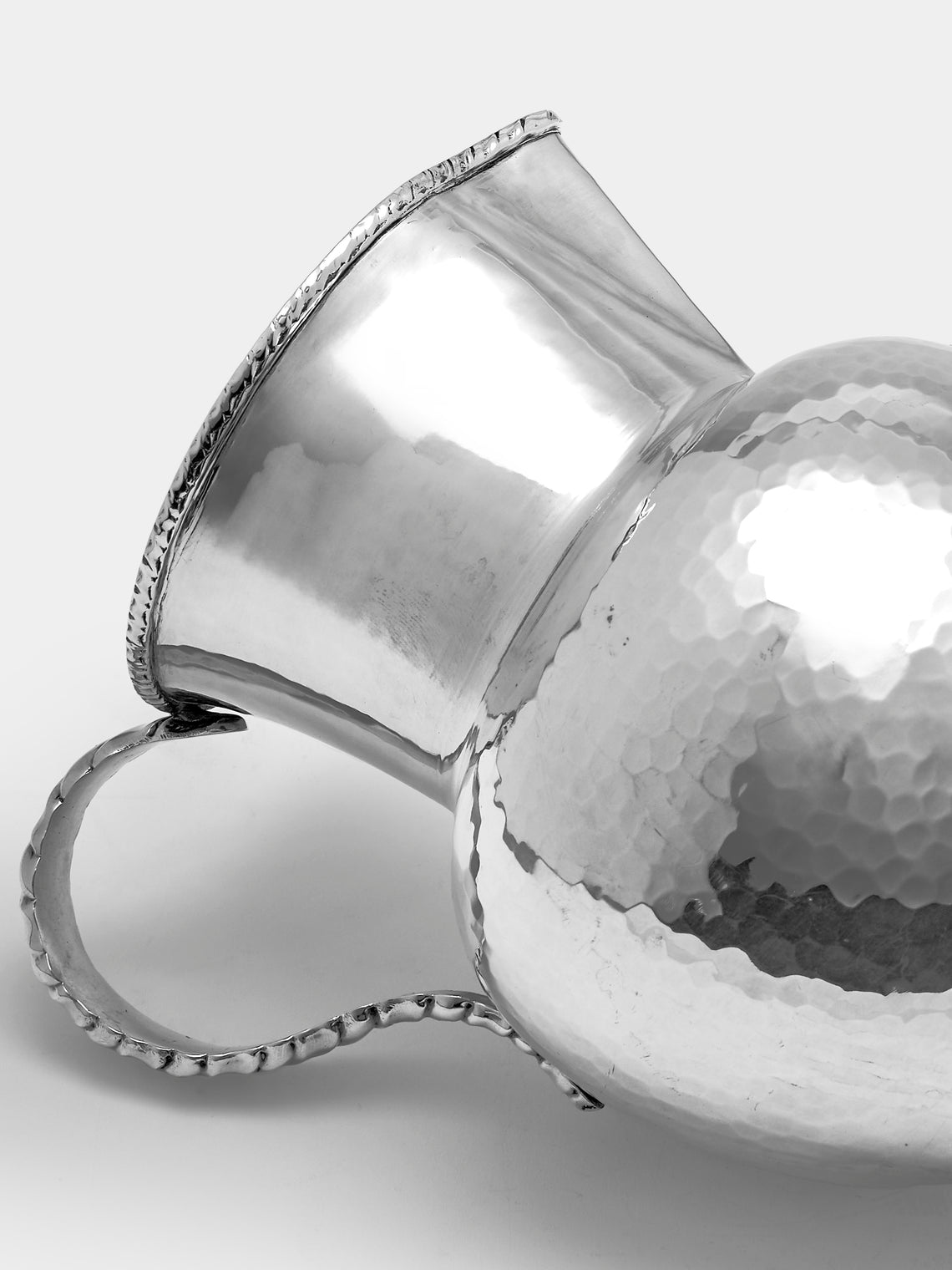 Antique and Vintage - 1950s Solid Silver Water Jug - Silver - ABASK