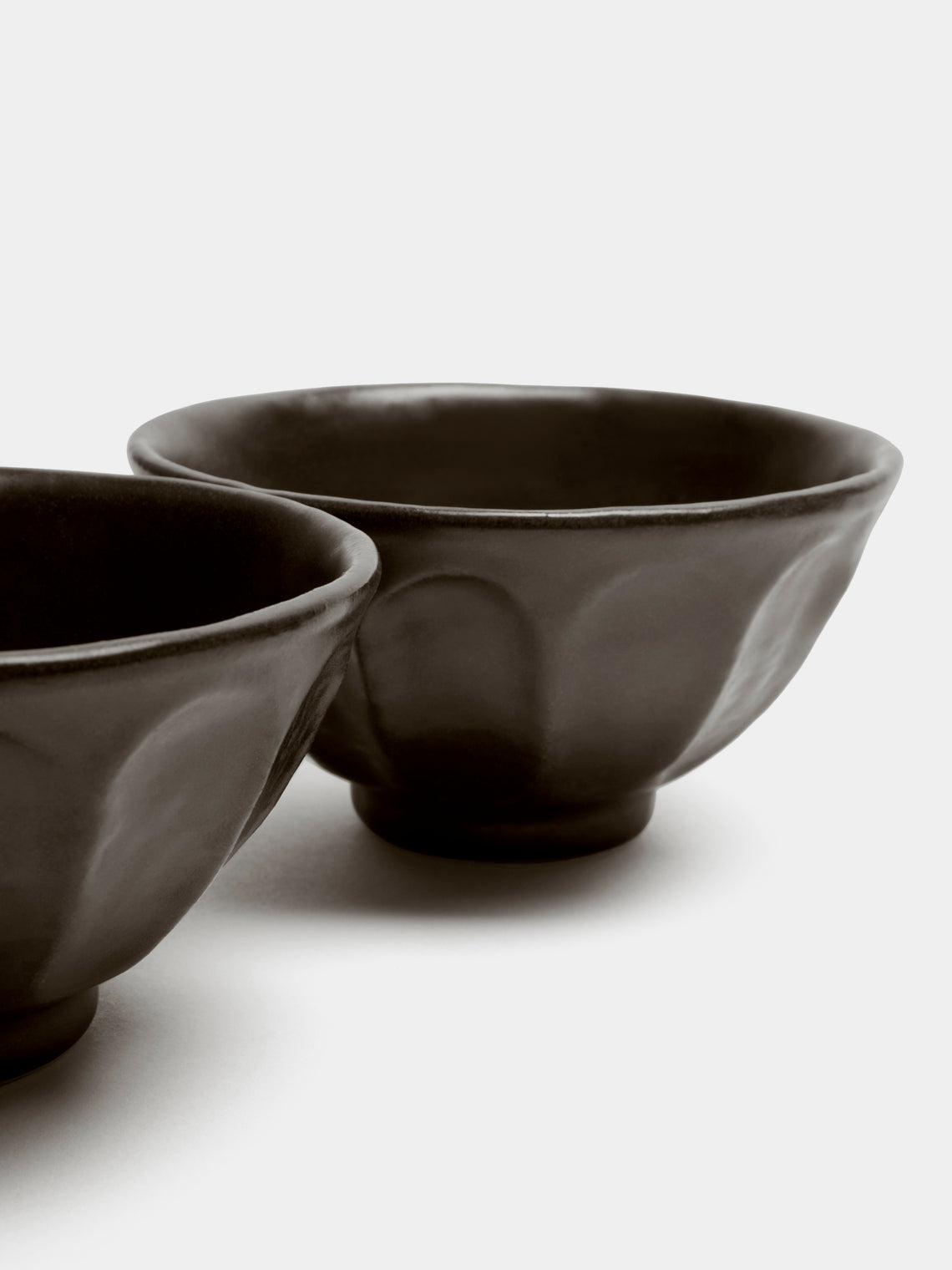 Kaneko Kohyo - Rinka Ceramic Cups (Set of 4) - Black - ABASK