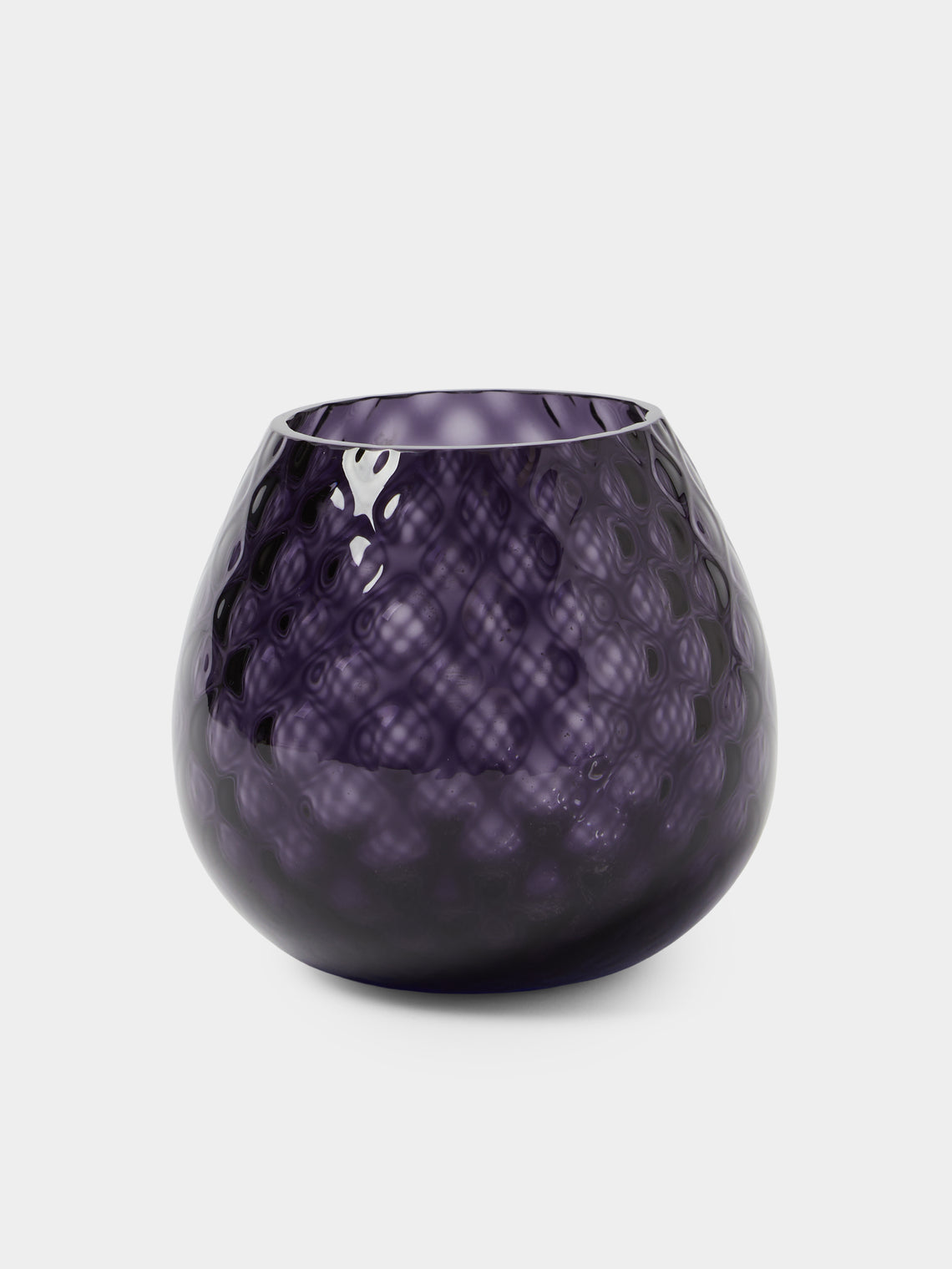 NasonMoretti - | Set of 4 | Macramé Hand-Blown Murano Glass Tealight Holders - Multiple - ABASK