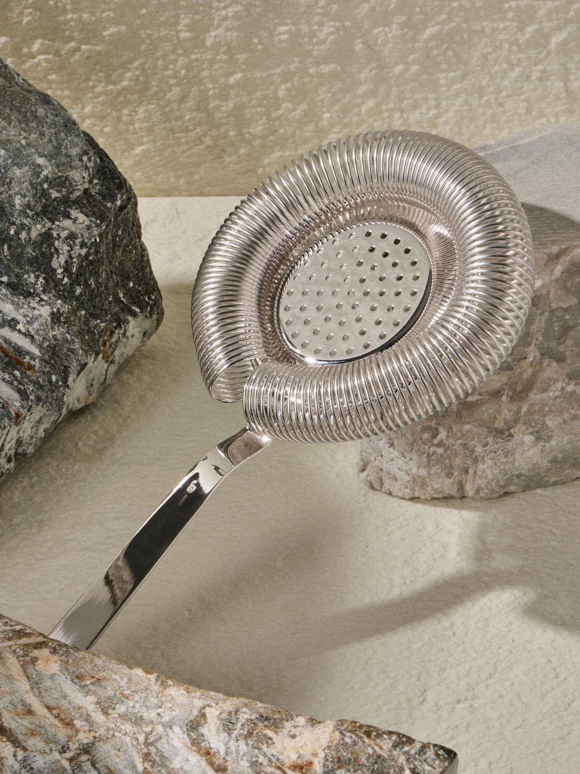 Ercuis - Terrasse Tuileries Silver-Plated Cocktail Strainer - Silver - ABASK
