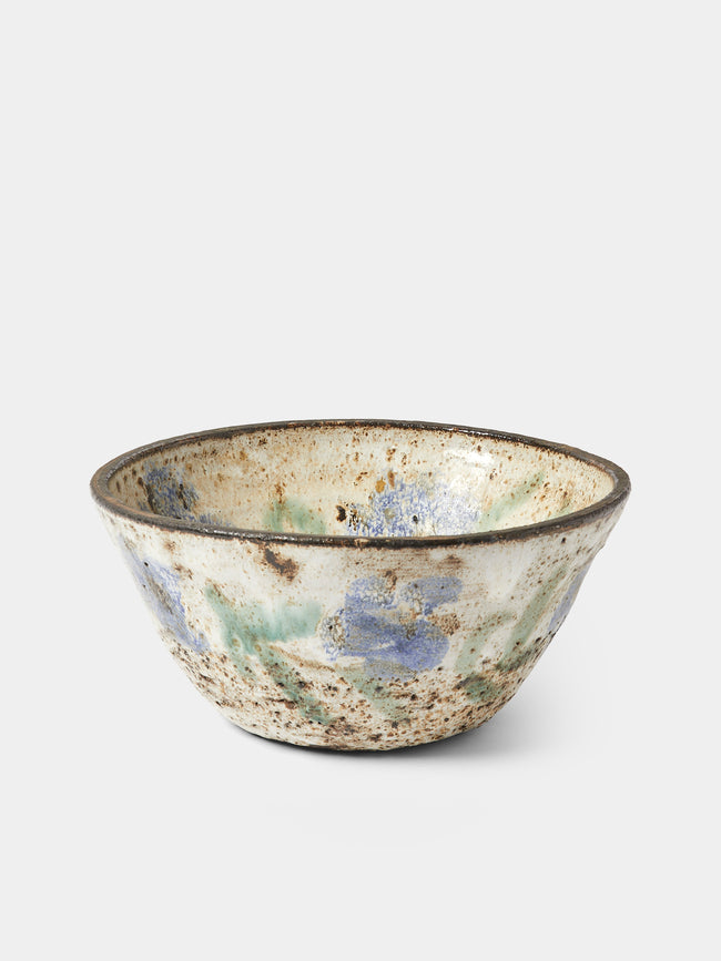 Antique and Vintage - Mid-Century Albert Thiry Ceramic Bowl - Beige - ABASK - 