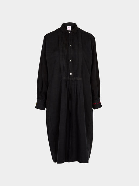 Kilometre Paris - The Sunburst  Embroidered Linen Dress | One Size -  - ABASK - 