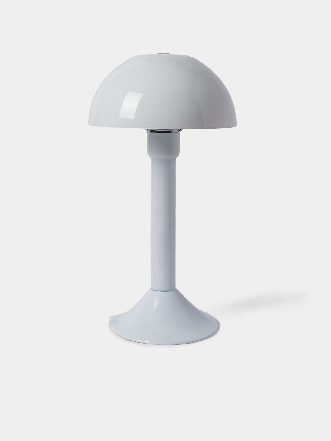 Carlo Moretti - Cupola Hand-Blown Murano Glass Table Lamp - White - ABASK - 