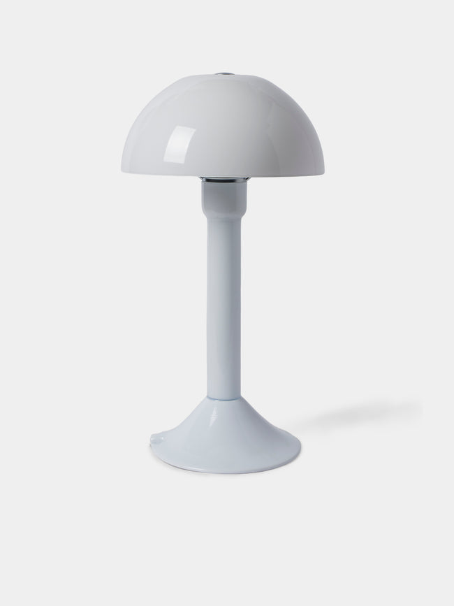 Carlo Moretti - Cupola Hand-Blown Murano Glass Table Lamp - White - ABASK - 