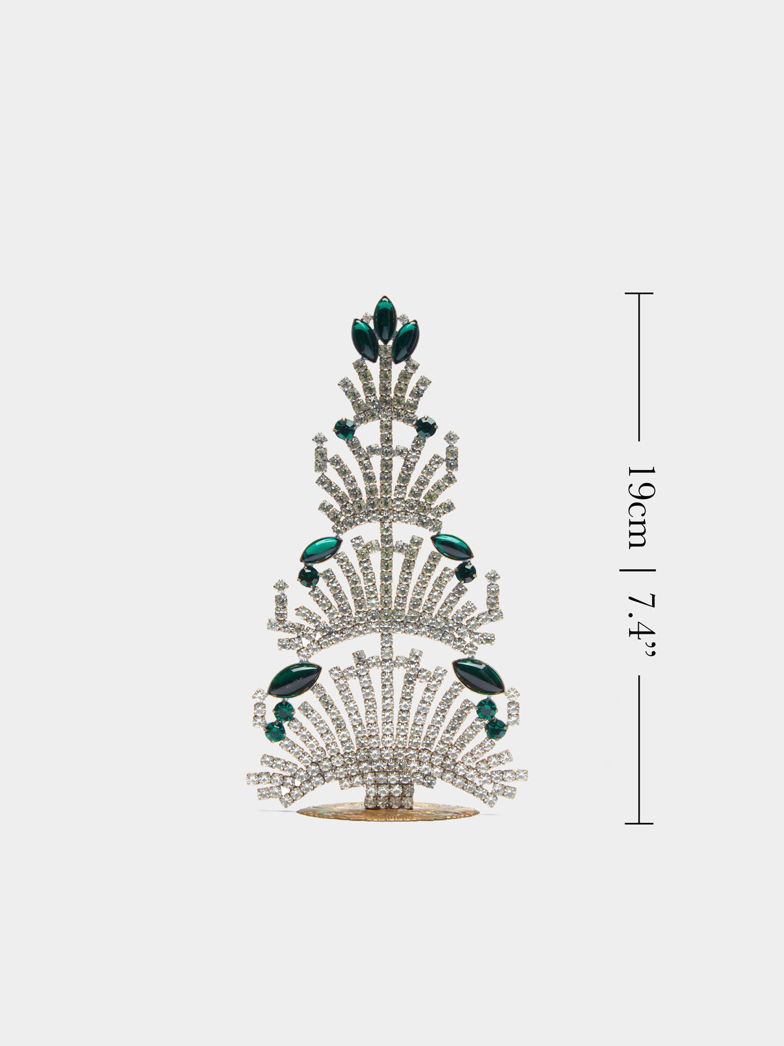 Antique and Vintage - 1930s Czech Jewelled Small Christmas Tree -  - ABASK