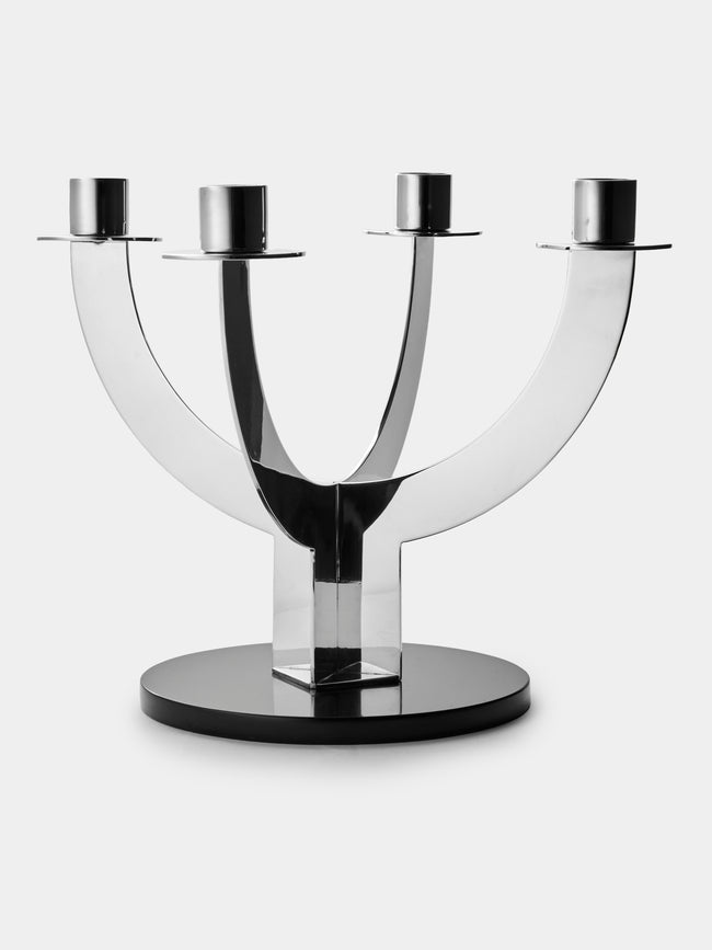 San Lorenzo - 1993 Lella and Massimo Vignelli Sterling Silver Candelabra - Silver - ABASK - 