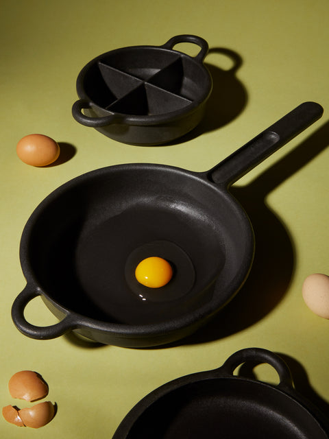 Antique and Vintage - Mid-Century Carl Auböck for Ostovics Culinar Cast Iron Pan -  - ABASK