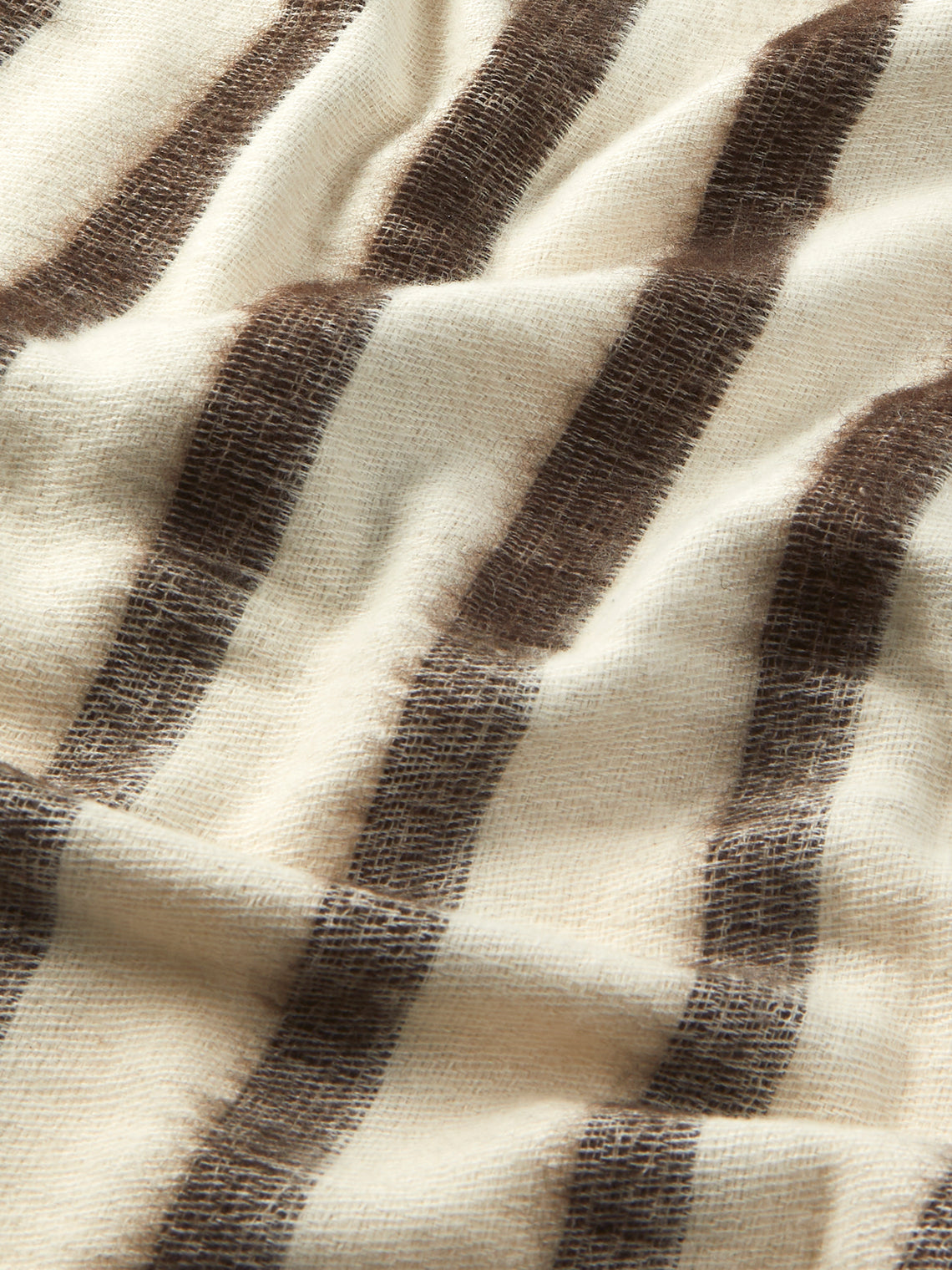 Denis Colomb - Hokkaido Tawa Cashmere and Yak Scarf (78.5in/2m) - Cream - ABASK