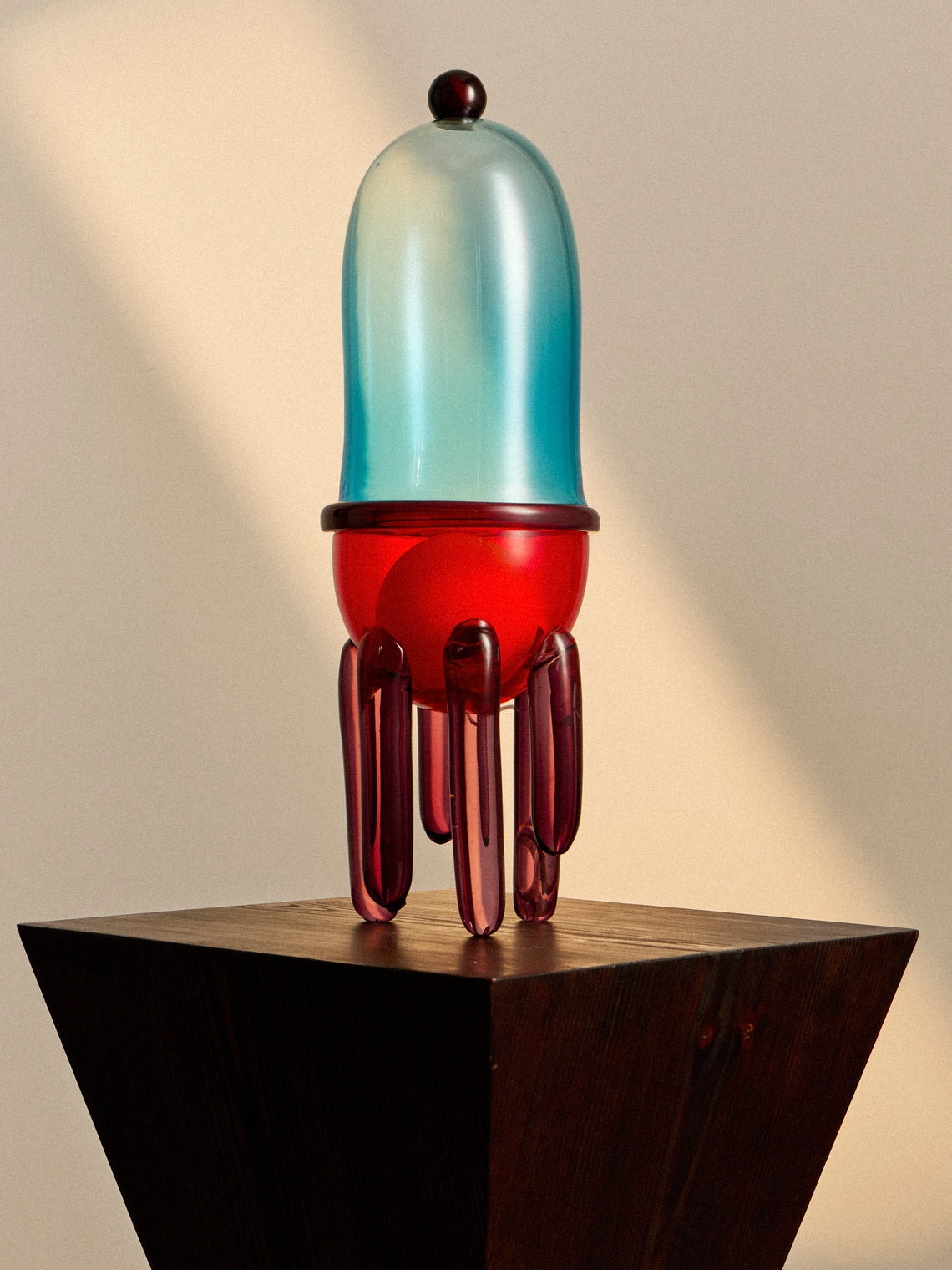 Kickie Chudikova - Pulpopolis Tamoya Hand-Blown Murano Glass Wired Table Lamp - Multiple - ABASK