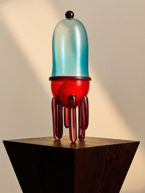 Kickie Chudikova - Pulpopolis Tamoya Hand-Blown Murano Glass Wired Table Lamp - Multiple - ABASK
