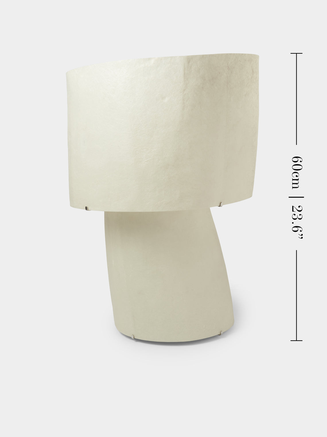 Kilzi - The Mush Fiberglass Tall Table Lamp - Ivory - ABASK