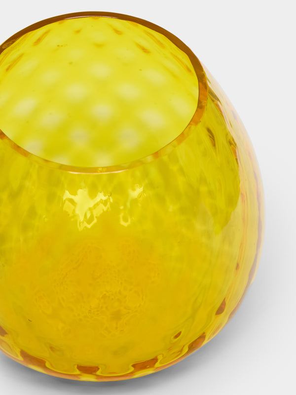 NasonMoretti - Macramé Hand-Blown Murano Glass Tealight Holder -  - ABASK