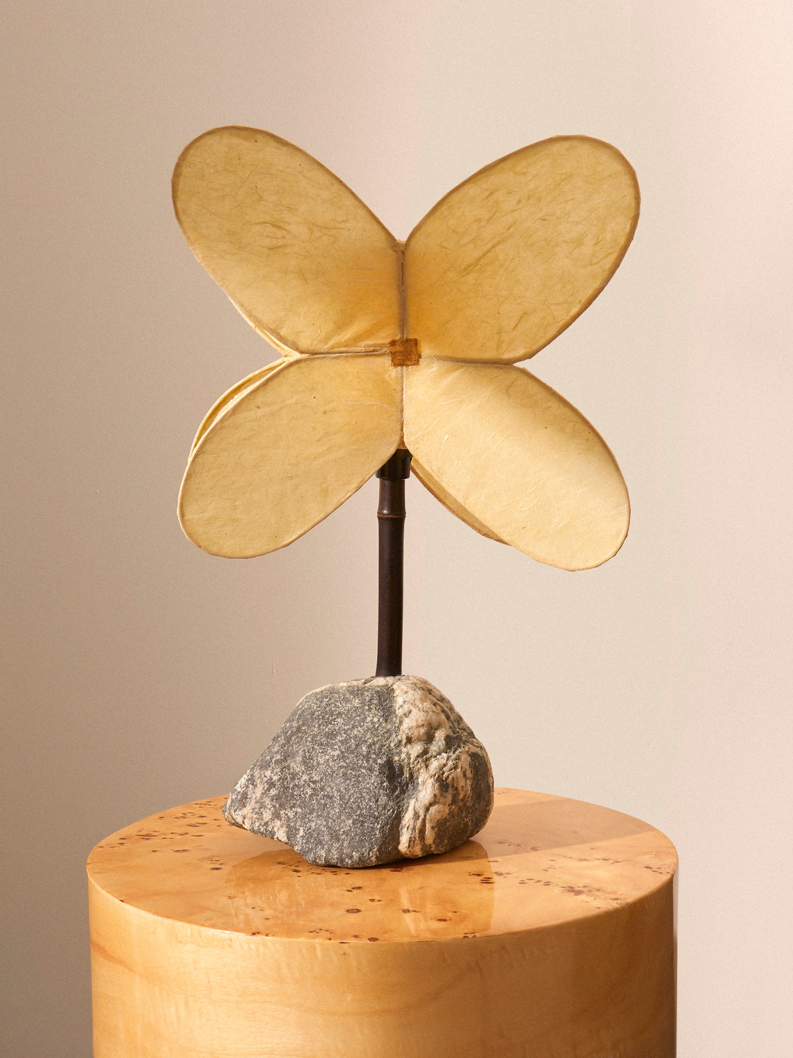 Yuxuan Huang - Dream Catcher Tai Mountain Rock and Kozo Paper Large Table Lamp - Multiple - ABASK