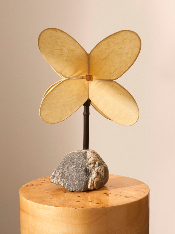 Yuxuan Huang - Dream Catcher Tai Mountain Rock and Kozo Paper Large Table Lamp - Multiple - ABASK