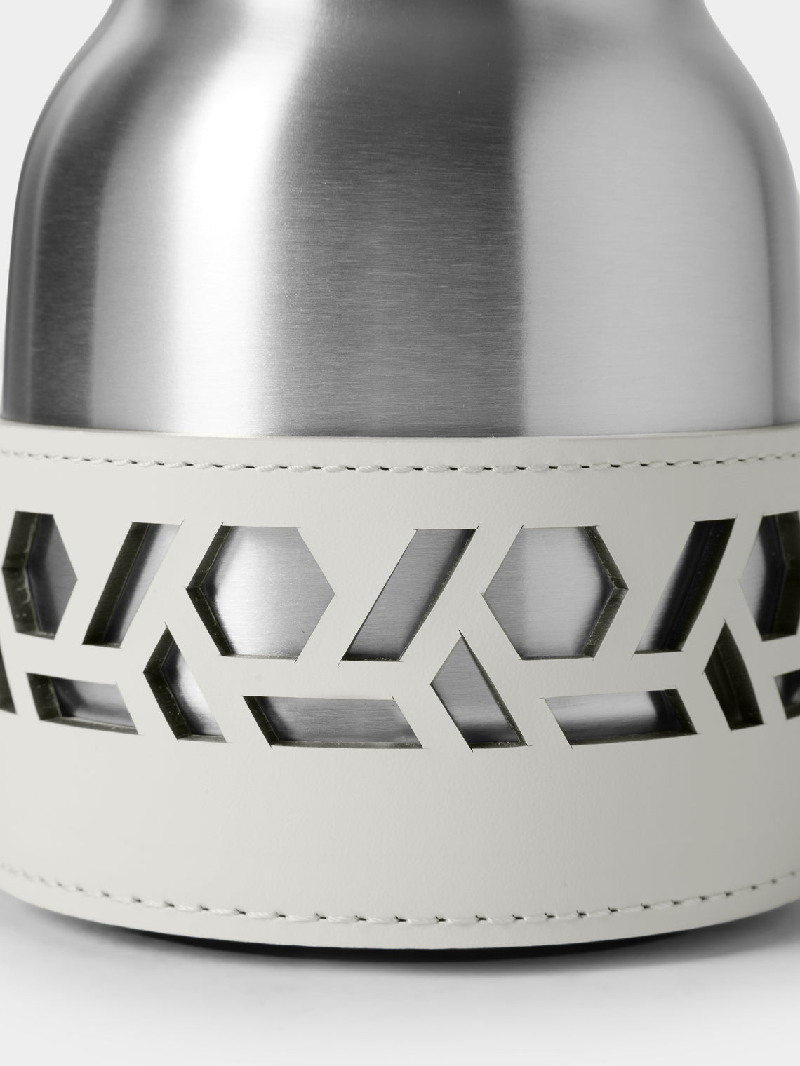 RUDI - Gemma Leather Carafe (20oz/0.6L) - White - ABASK