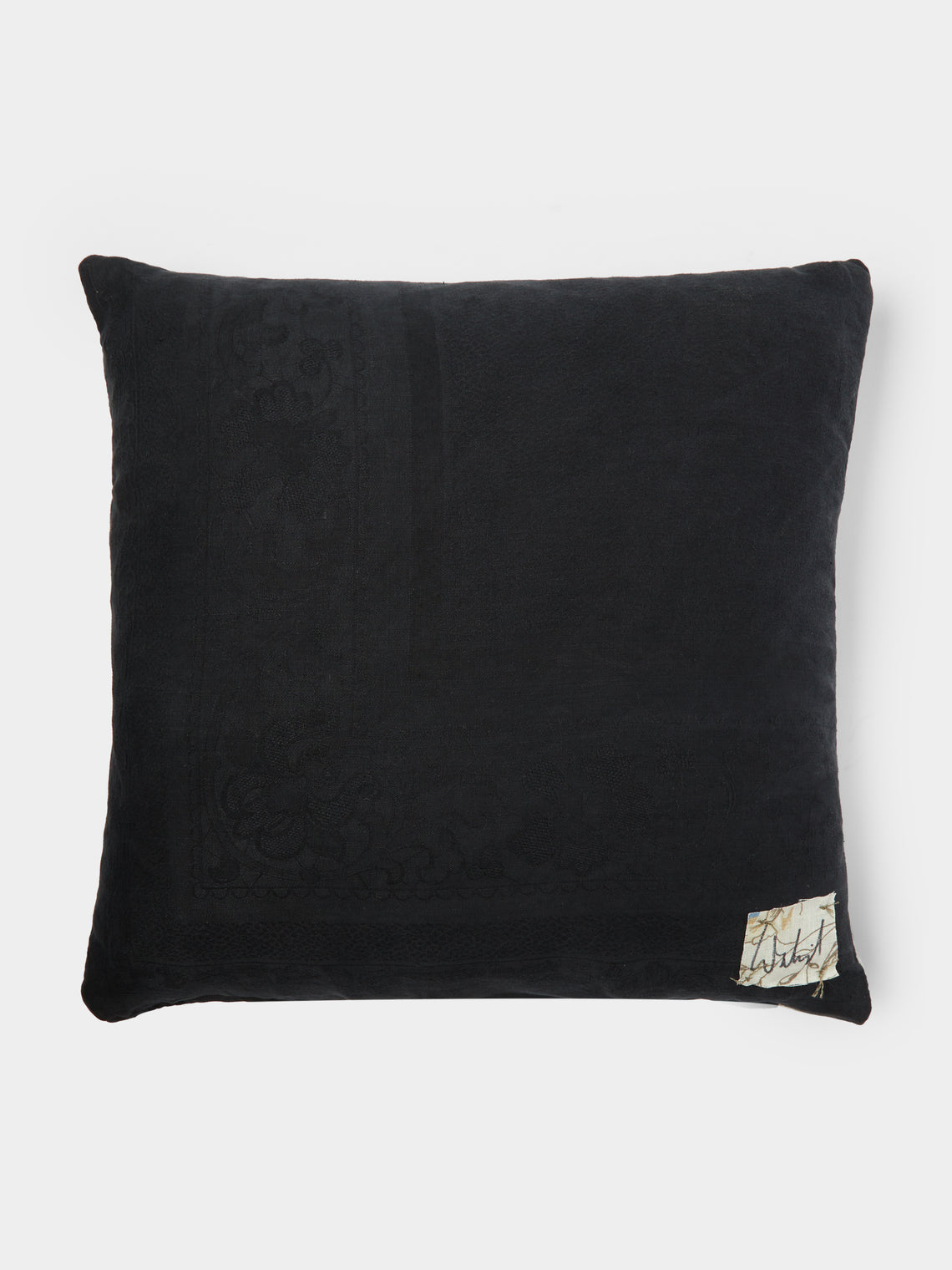 By Walid - 1920s Chinese Embroidery Silk Cushion -  - ABASK