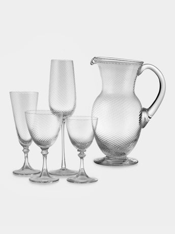 NasonMoretti - Torse Hand-Blown Murano Glass Collection - Clear - ABASK - 