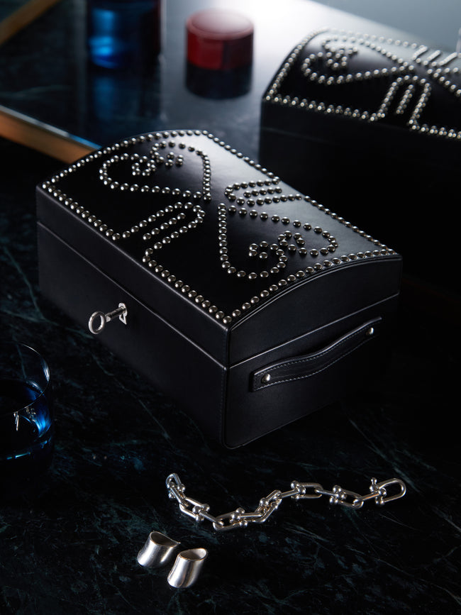 Connolly - Nomadic Studded Leather Jewellery Box -  - ABASK