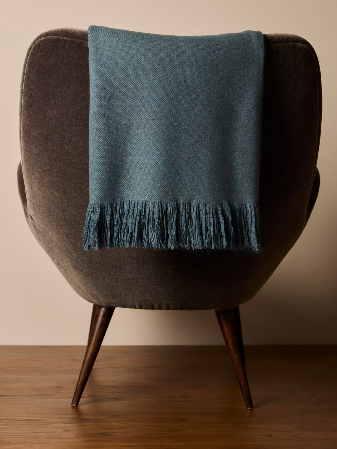 Denis Colomb - Cashmere Blanket (79in/2m) - Blue - ABASK