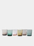 Mun Deluxe Brand Venezia - Torsé Hand-Blown Glass Tumblers (Set of 6) - Multiple - ABASK - - 