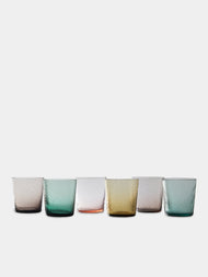 Mun Deluxe Brand Venezia - Torsé Hand-Blown Glass Tumblers (Set of 6) - Multiple - ABASK - - 