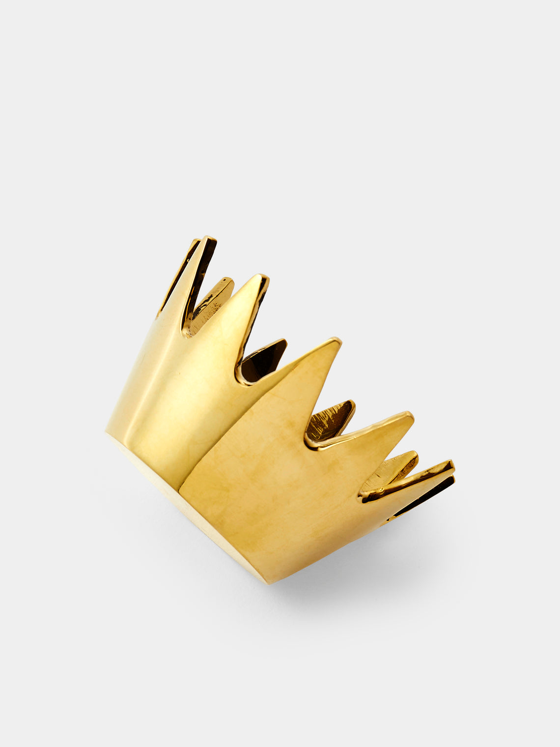 Carl Auböck - Crown Brass Ashtray - Gold - ABASK