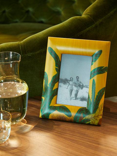 Silvia Furmanovich - Banana Tree Marquetry Wood Photo Frame -  - ABASK