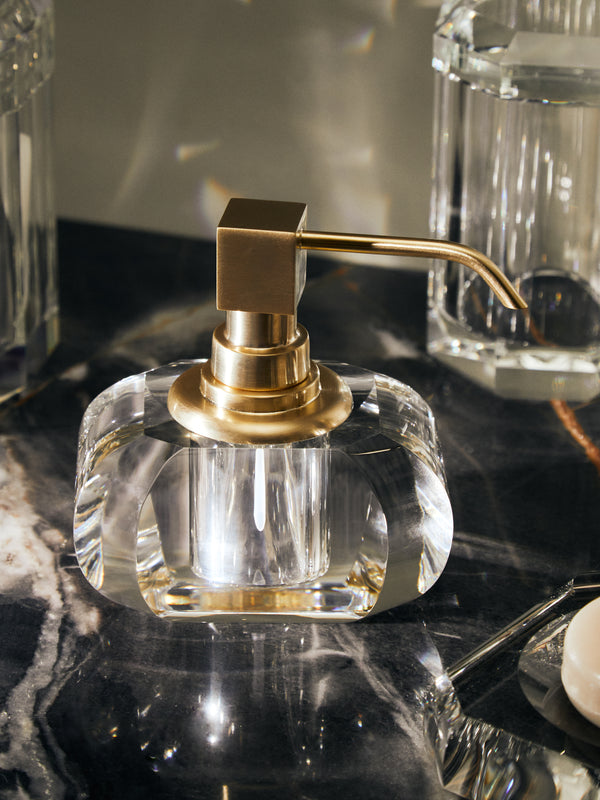 Decor Walther - Cut Crystal Soap Dispenser -  - ABASK