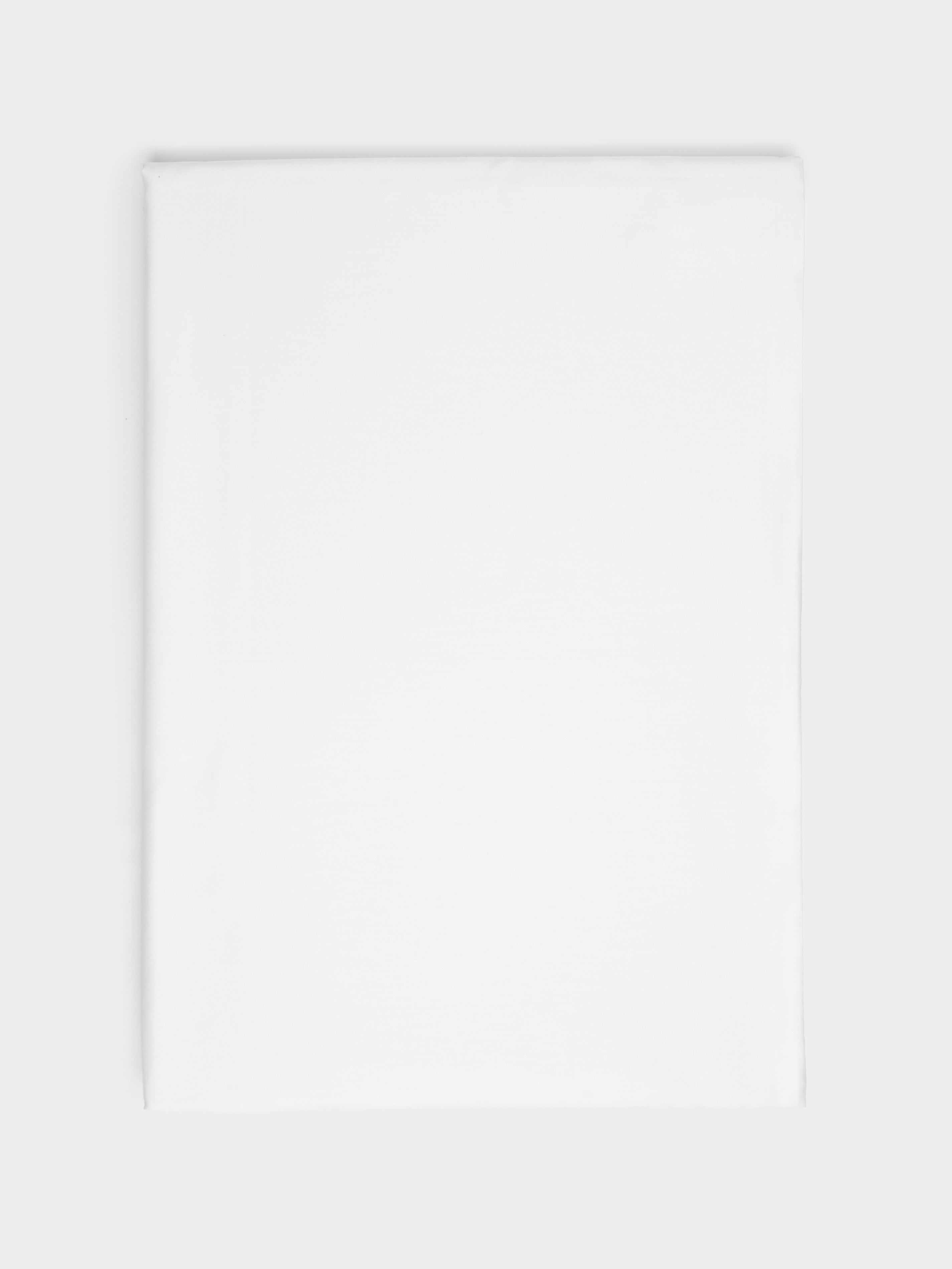 White Cotton KingSize Bottom Sheet by Loretta Caponi ABASK US