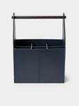 RUDI - Circuit Leather Bottle Carrier - Blue - ABASK - 