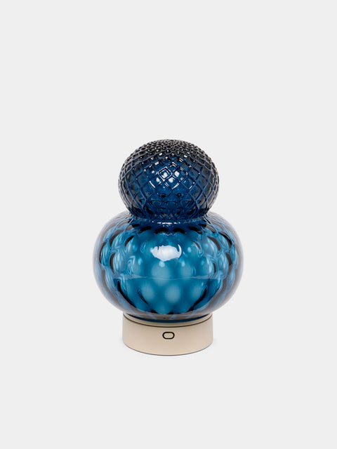 NasonMoretti - Bibendum Table Lamp - Blue - ABASK - 