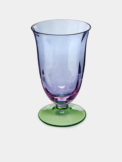 NasonMoretti - Archive Revival 1982 Hand-Blown Murano Water Glasses (Set of 2) - Purple - ABASK