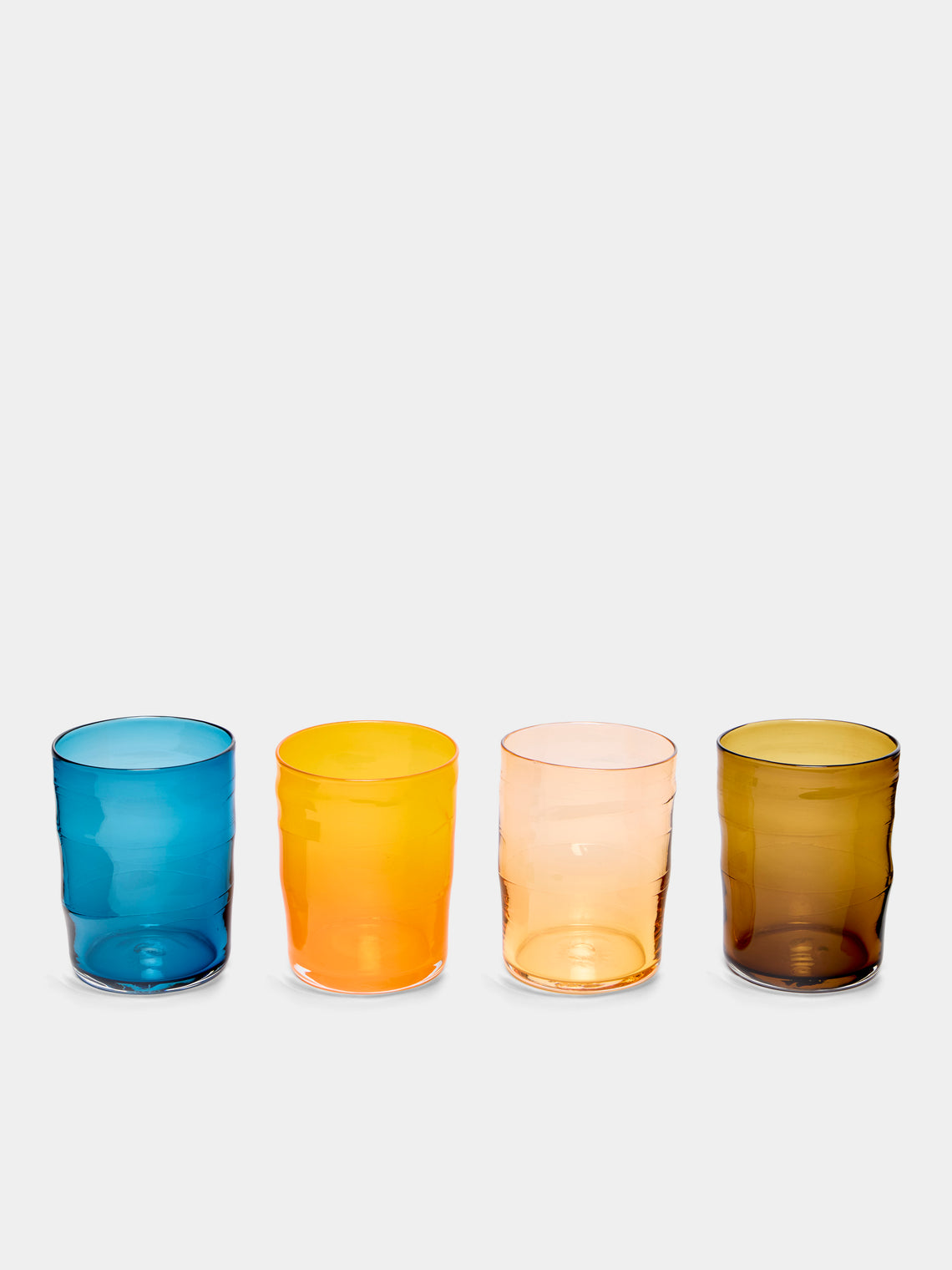 Michael Ruh Studio - Mojave Hand-Blown Glass Highballs (Set of 4) - Multiple - ABASK - 