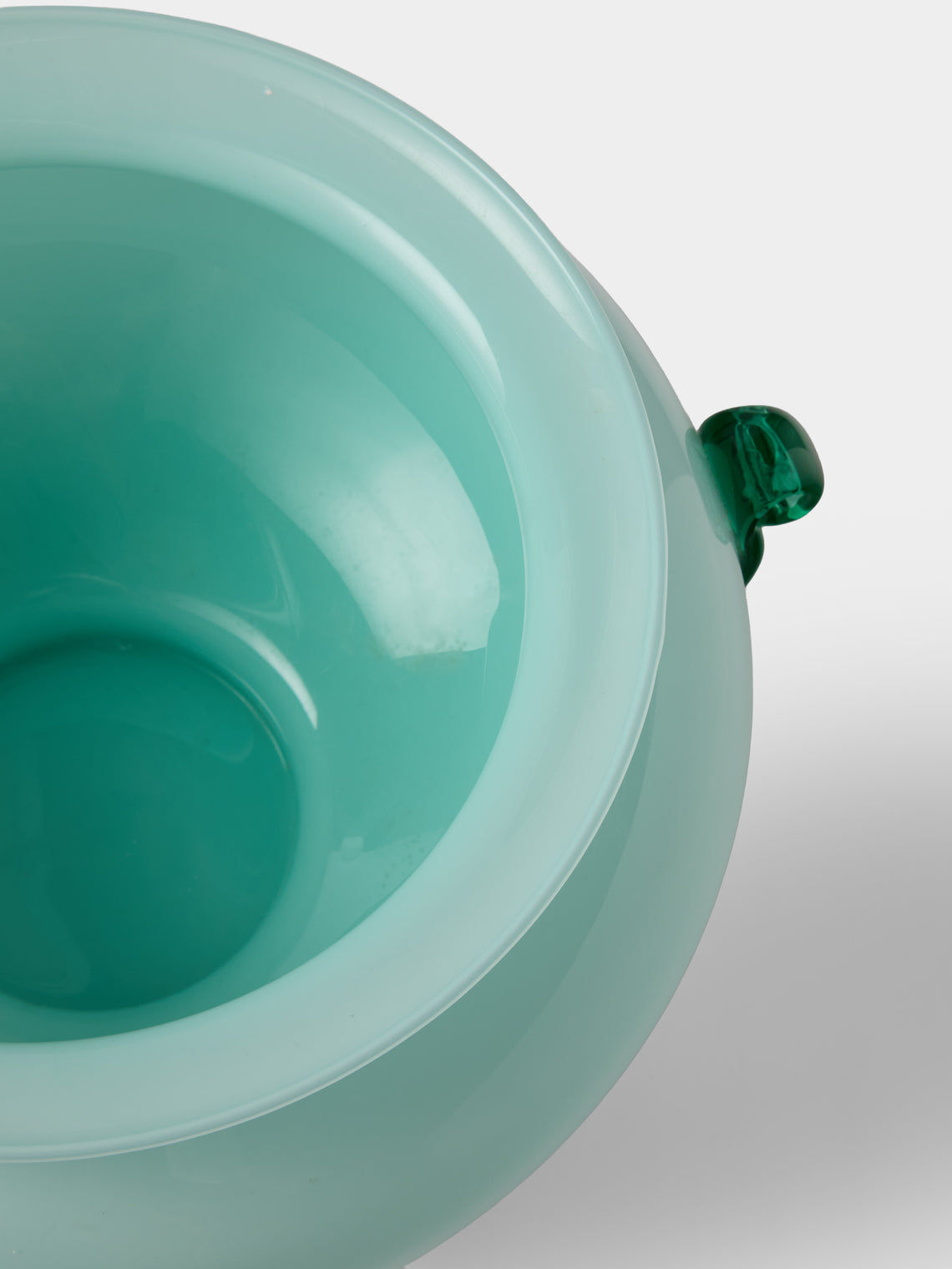 Antique and Vintage - 1980s Venezia Vetri Glass Vase (27.5in/69.5cm) - White - ABASK