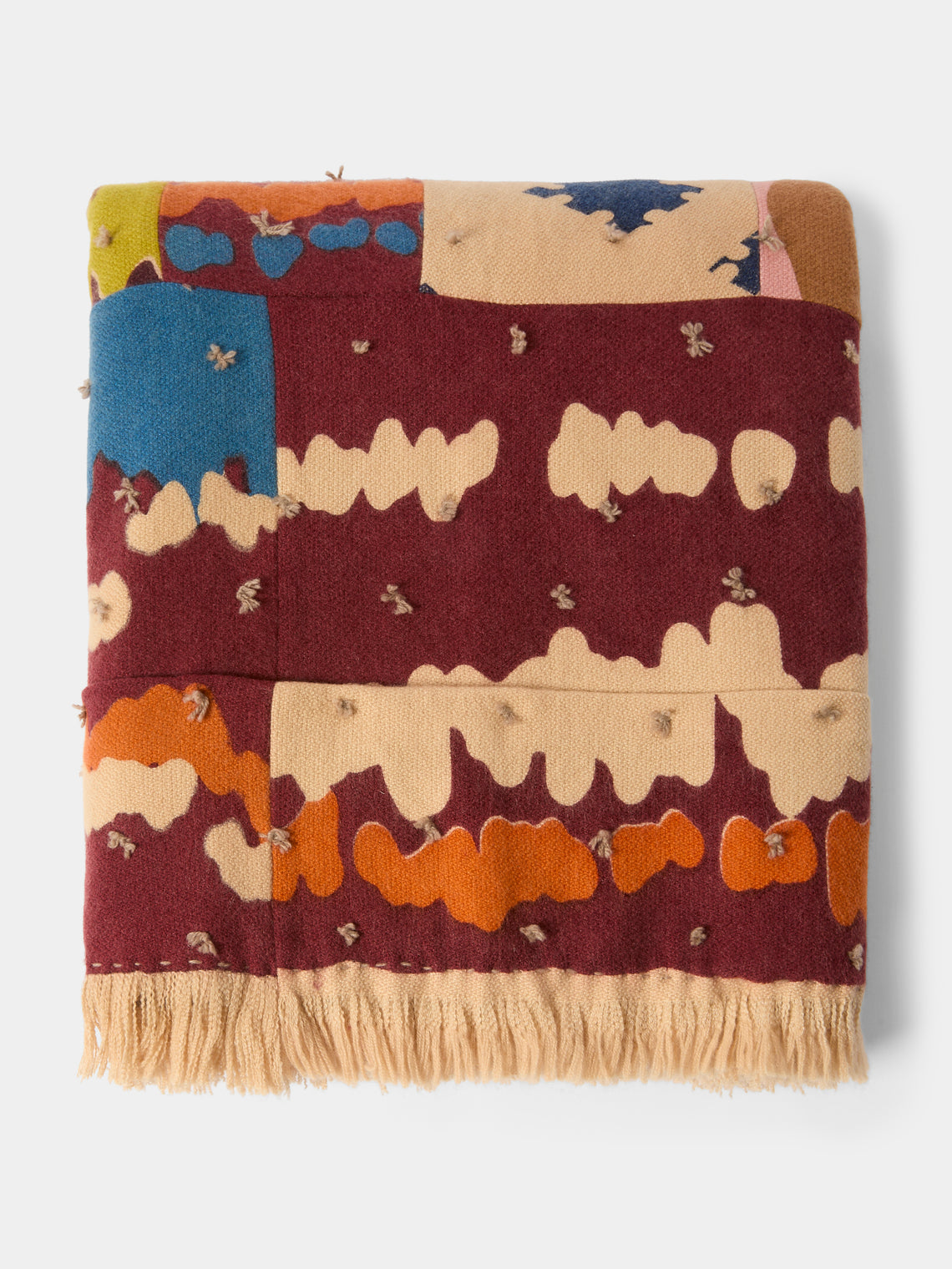 Saved NY - Shahmaran Cashmere Throw (79in/2m) - Multiple - ABASK