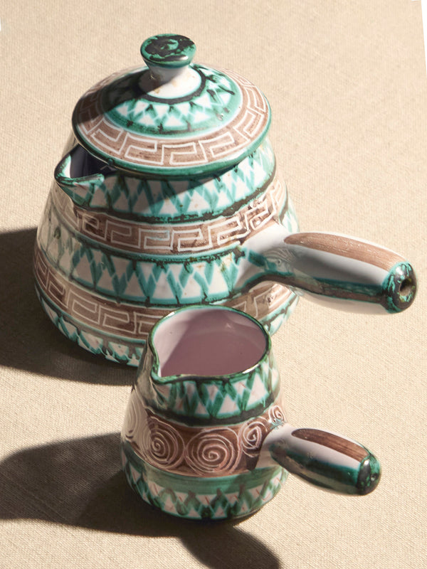 Antique and Vintage - 1950s Robert Picault Ceramic Lidded Jug -  - ABASK