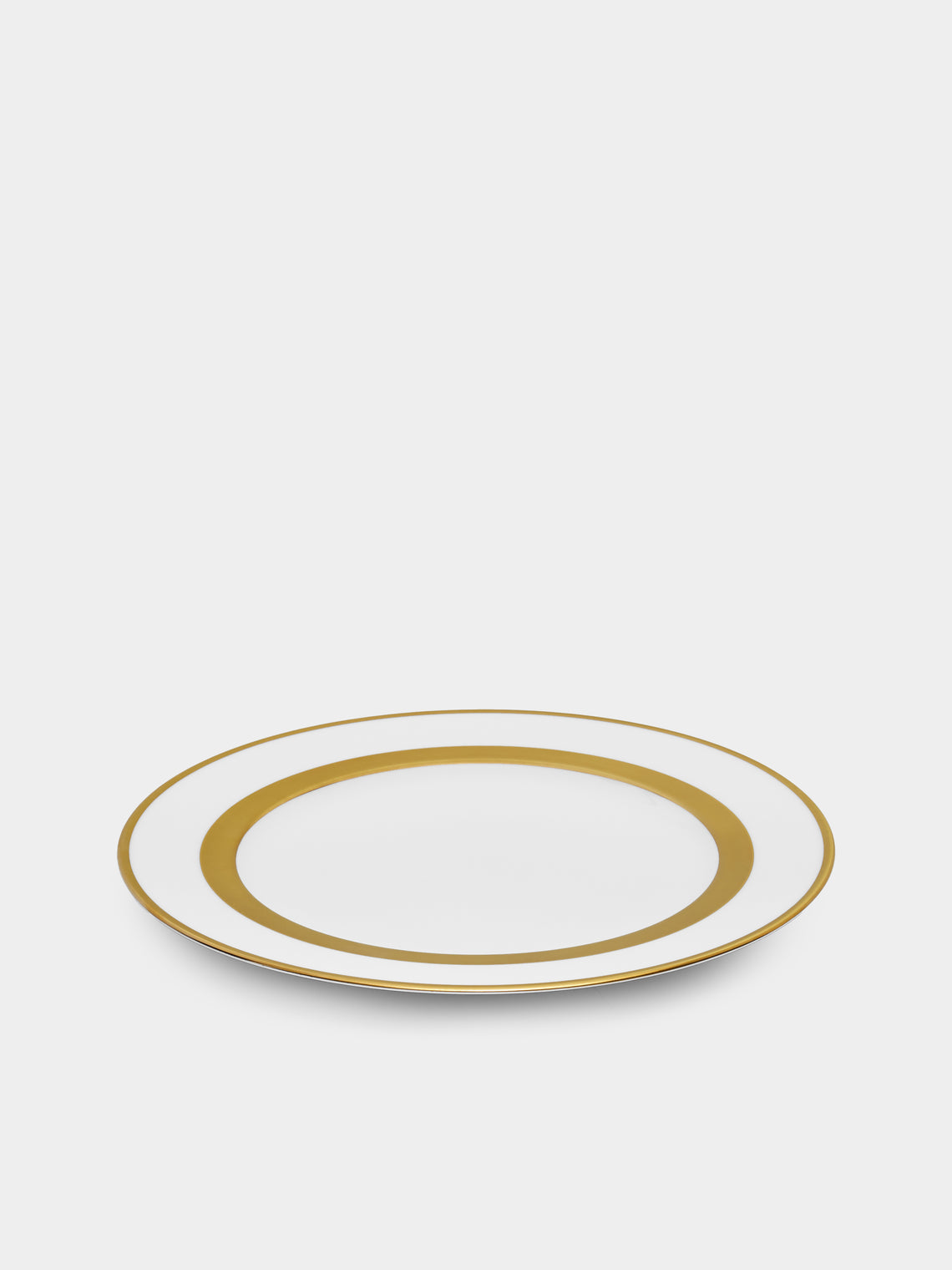 Robert Haviland & C. Parlon - William Porcelain Charger Plates – 12in/30cm (Set of 2) - Gold - ABASK