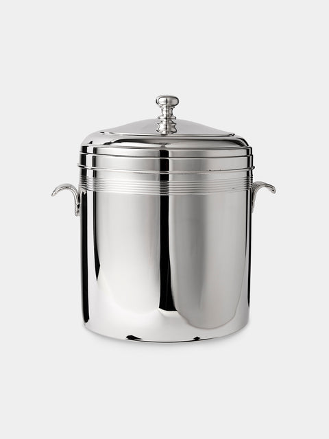 Greggio - Silver-Plated Thermos Ice Bucket - Silver - ABASK - 