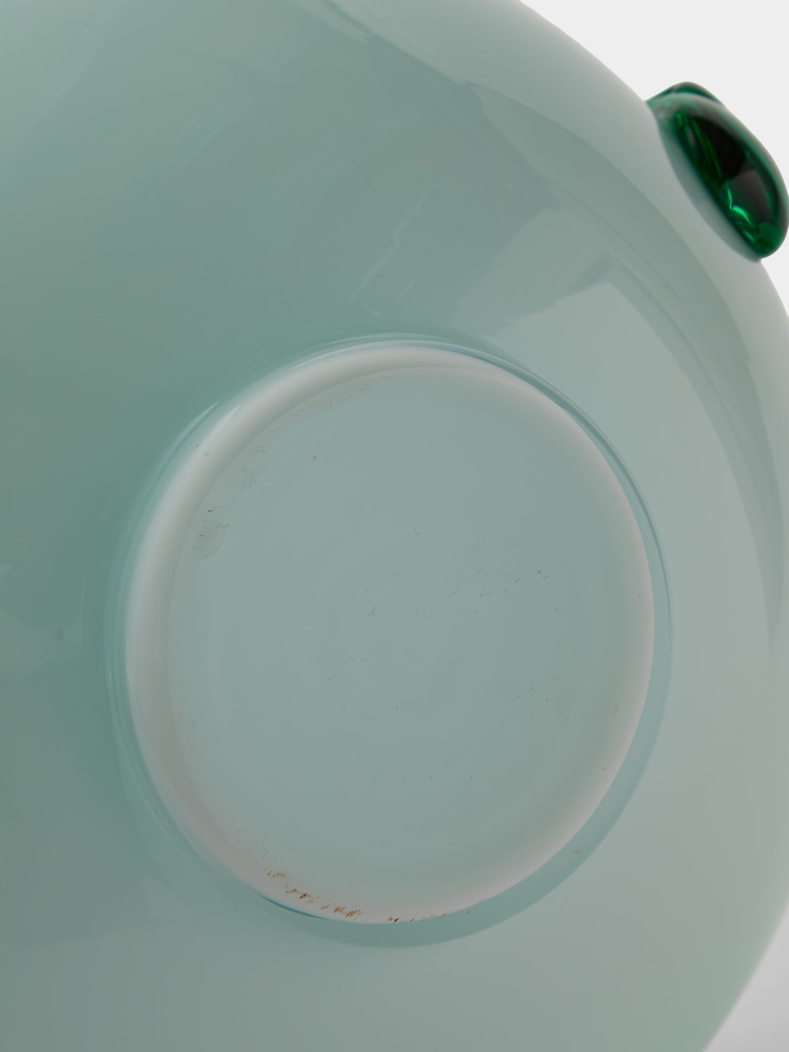 Antique and Vintage - 1980s Venezia Vetri Glass Vase (27.5in/69.5cm) - White - ABASK