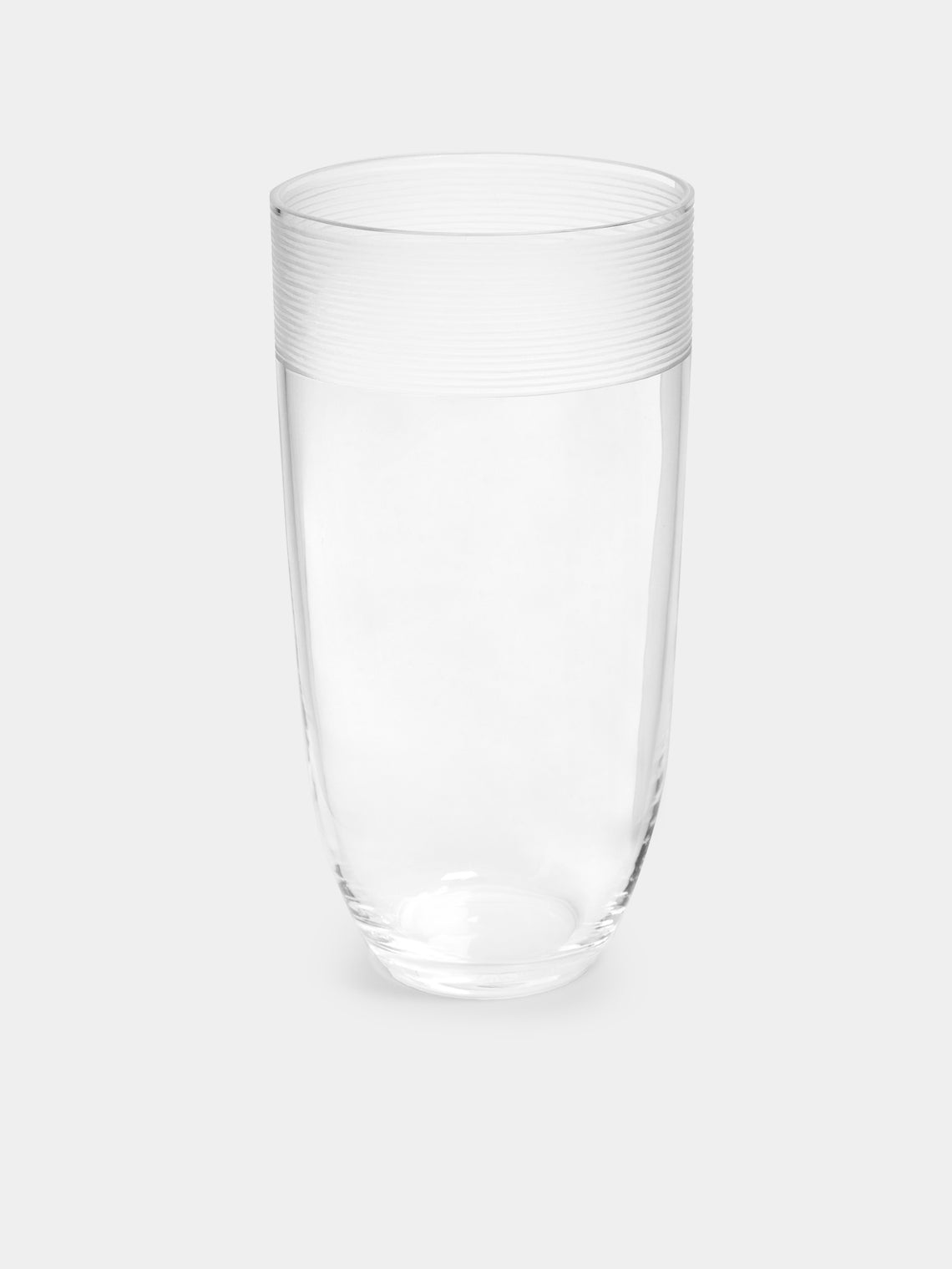 Carlo Moretti - Fili Molati Hand-Blown Murano Glass Champagne Flutes (Set of 2) - Clear - ABASK - 