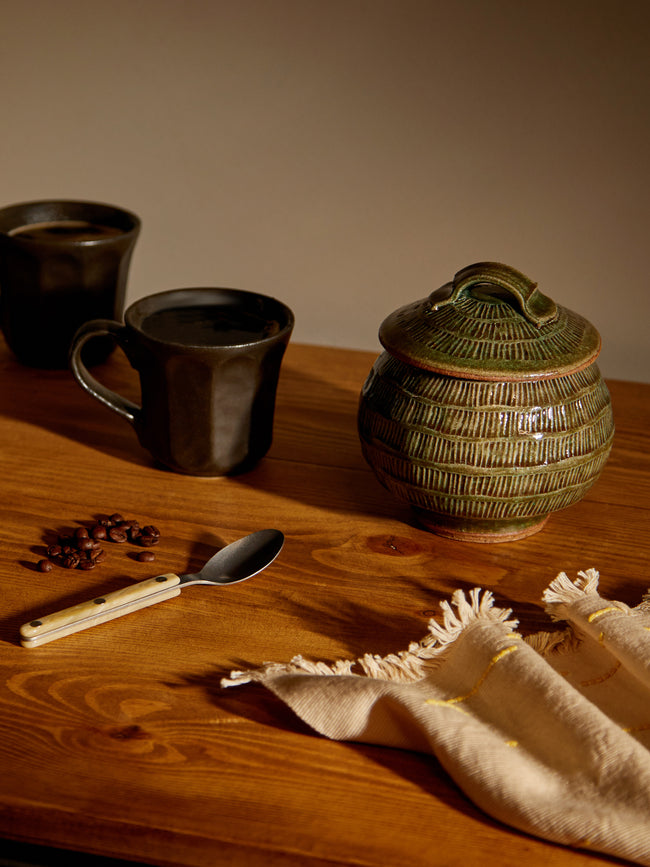 Matthew Foster - Ceramic Pattern Lidded Jar -  - ABASK